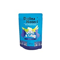 DOLINA ΦΑΚΕΛΑΚΙ ΣΚΥΛΟΥ ADULT SUPER FOOD ΜΟΣΧΑΡΙ&ΑΡΝΙ 300GR