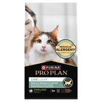 PRO PLAN LIVECLEAR Sterilized Adult Σολομός 1.4KG