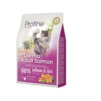 PROFINE CAT DERMA SALMON RICE 2Kg