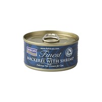 FISH4CATS FINEST ΣΚΟΥΜΠΡΙ & ΓΑΡΙΔΕΣ 70gr