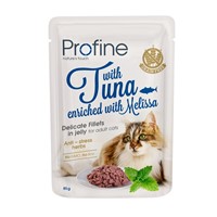 PROFINE ΚΟΝΣ.ΓΑΤΑΣ FILLET JELLY TUNA 85GR