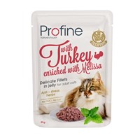 PROFINE ΚΟΝΣ.ΓΑΤΑΣ FILLET JELLY TURKEY 85GR/