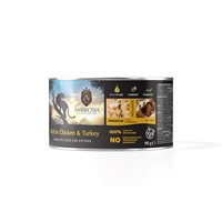 AMBROSIA KITTEN CHICKEN & TURKEY WITH PEARS 195gr