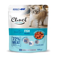 CHUCK POUCHES ADULT FISH 100GR