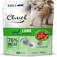 CHUCK POUCHES ADULT LAMB 100GR