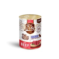 FISI FILLET CAT ADULT ΜΟΣΧΑΡΙ ΣΕ ΖΕΛΕ STERILISED 400GR