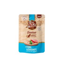 FISI MOUSSE CAT ADULT ΤΟΝΟΣ & ΓΑΡΙΔΕΣ 80gr