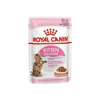 ROYAL CANIN KITTEN STERILISED GRAVY 12X85GR