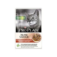 PRO PLAN STERILISED NUTRISAVOUR ΒΟΔΙΝΟ ΣΕ ΣΑΛΤΣΑ 85gr