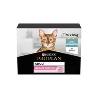 PRO PLAN DELICATE Cat Ψάρια Ωκεανού σε σάλτσα Multipack 4(10X85GR)