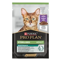 PRO PLAN STERILISED Cat Πάπια  σε σάλτσα 85GR
