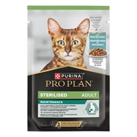 PRO PLAN STERILISED Cat Ψάρια Ωκεανού σε ζελέ 85GR