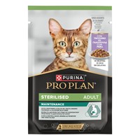 PRO PLAN STERILISED Cat Γαλοπούλα σε ζελέ 85GR