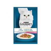 GOURMET PERLE ΦΙΛΕΤΑΚΙΑ ΨΑΡΙΑ ΩΚΕΑΝΟΥ & ΓΑΡΙΔΕΣ 26Χ85GR