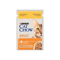 CAT CHOW ΚΟΤΟΠΟΥΛΟ & ΚΟΛΟΚΥΘΑΚΙΑ ΣΕ ΖΕΛΕ 85gr