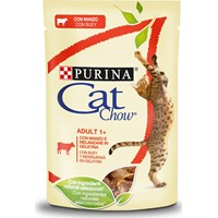 CAT CHOW BΟΔΙΝΟ & ΜΕΛΙΤΖΑΝΕΣ ΣΕ ΖΕΛΕ 85gr