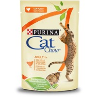 CAT CHOW ADULT ΚΟΤΟΠΟΥΛΟ & ΦΑΣΟΛΑΚΙΑ ΣΕ ΖΕΛΕ 26X85gr