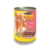 FRISKIES ADULT ΠΑΤΕ ΜΟΣΧΑΡΙ & ΛΑΧΑΝΙΚΑ 400gr