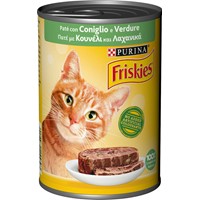 FRISKIES ADULT ΠΑΤΕ ΚΟΥΝΕΛΙ ΛΑΧΑΝΙΚΑ 400gr