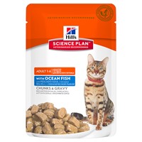 HILL'S FELINE ADULT OCEAN FISH 12X85GR(ΦΑΚΕΛΑΚΙ)