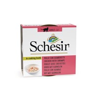 SCHESIR CAT BROTH 70GR ΚΟΤΟΠΟΥΛΟ ΜΕ ΓΑΡΙΔΕΣ