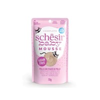 SCHESIR CAT BABY POUCH MOUSSE ΚΟΤΟΠΟΥΛΟ ΜΕ ΣΥΚΩΤΙ 70g