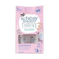 SCHESIR CAT BABY POUCH THRIVE MOUSSE ΚΟΤΟΠΟΥΛΟ ΜΕ ΣΥΚΩΤΙ 8x20x8g