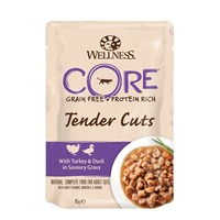 WELLNESS CORE CAT TENDER CUTS ΓΑΛΟΠΟΥΛΑ & ΠΑΠΙΑ 85GR