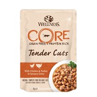 WELLNESS CORE CAT TENDER CUTS ΚΟΤΟΠΟΥΛΟΥ & ΓΑΛΟΠΟΥΛΑ 85GR