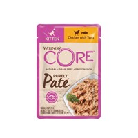 WELLNESS CORE KITTEN ΦΑΚΕΛΑΚΙ ΠΑΤΕ ΚΟΤΟΠΟΥΛΟ & ΤΟΝΟ 85gr