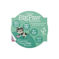 LITTLE BIG PAW CAT ADULT MOUSSE ΨΑΡΙΑ ΩΚΕΑΝΟΥ 85GR