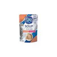 EGEO CAT SOUP STERILIZED SALMON & GOJI BERRY 85gr