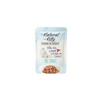 NATURAL KITTY CHICKEN TUNA LAMB GRAVY 85GR