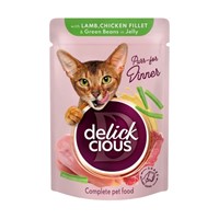 DELICKCIOUS ΛΩΡΙΔΕΣ ΑΡΝΙ ΚΟΤΟΠΟΥΛΟ ΦΑΣΟΛΑΚΙΑ ΖΕΛΕ 85GR