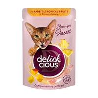 DELICKCIOUS ΝΙΦΑΔΕΣ ΚΟΥΝΕΛΙ ΦΡΟΥΤΑ ΚΡΕΜΩΔΗ ΣΑΛΤΣΑ 80gr