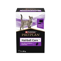 PRO PLAN Hairball Care Feline Διατροφικό συμπλήρωμα 7x35g