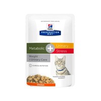 HILL'S PD FELINE C/D URINARY STRESS+ METABOLIC 85GR
