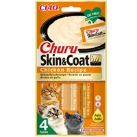 CHURU CAT SKIN & COAT CHICKEN 56GR