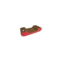ΙΚΑΡΟΣ ROTIPET ΧΑΡΤΙΝΟ ΟΝΥΧΟΔΡΟΜΙΟ CRAZY CAT SCRATCHER SM BABY RED 44X21X9cm