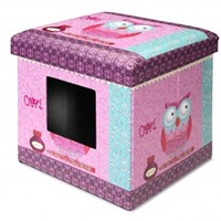 EUROPET D&D CAT-OTOMAN PINK 38X38X38CM ..