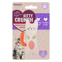 ROSEWOOD ΠΑΙΧΝΙΔΙ ΓΑΤΑΣ LITTLE NIPPERS CAT KITTY CRUNCH 18CM