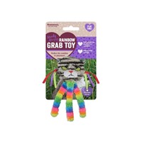 ROSEWOOD ΠΑΙΧΝΙΔΙ ΓΑΤΑΣ MOODY MOGGY RAINBOW GRAB TOY