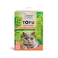 PERFECT CARE CAT LITTER TOFU SENSITIVE 14L(2X7L)