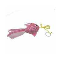 HAPPY PET MERMAID PINK GOLDFISH CAT TOY