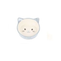 HAPPY PET ΚΕΡΑΜΙΚΟ ΜΠΩΛ POLKA CAT BLUE SM 13CM/300ML 13178 ..