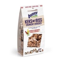 BUNNY CRUNCHY CRACKER ΛΙΧΟΥΔΙΑ ΜΕ ΚΙΝΟΑ & ΑΜΑΡΑΝΘΟ 50GR