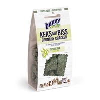 BUNNY CRUNCHY CRACKER ΛΙΧΟΥΔΙΑ ΜΕ ΣΠΙΡΟΥΛΙΝΑ 50GR