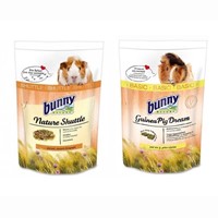 BUNNY GUINEA PIG NATURE SHUTTLE 600G+FREE DREAM BASIC 750G